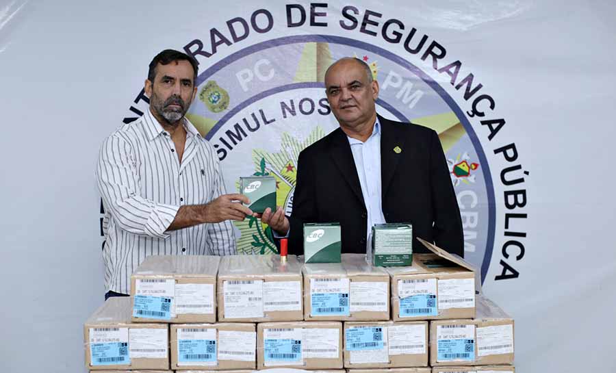 Governo investe R$ 1 milhão em munições para a Polícia Civil do Acre