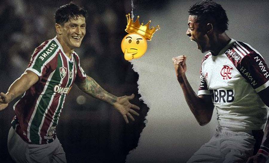 Um brilhando, outro em jejum: Cano e Bruno Henrique brigam pelo título de ‘Rei dos Clássicos’