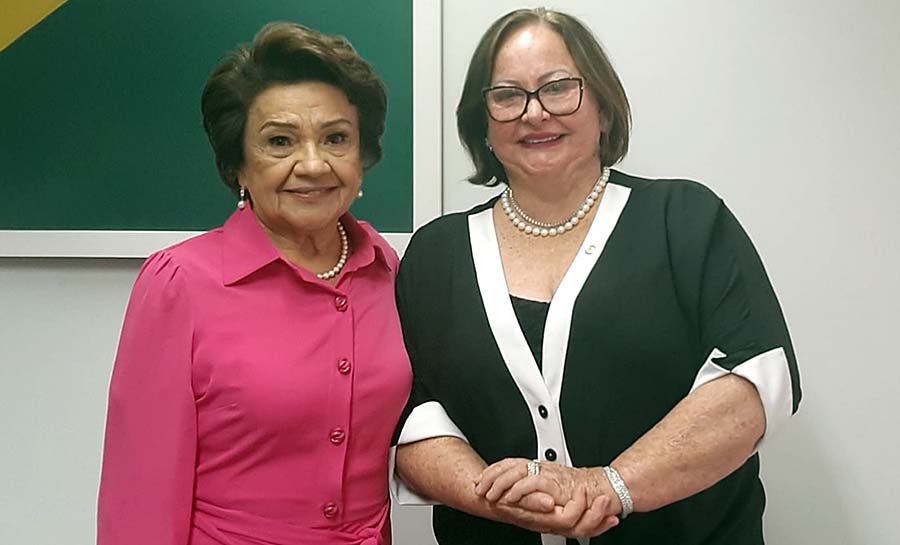 Vanda Milani prestigia posse de Maria das Vitorias no Senado Federal