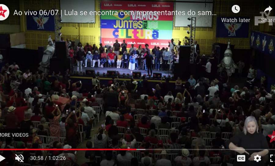 Lula usou colete à prova de balas em evento que teve bomba com fezes