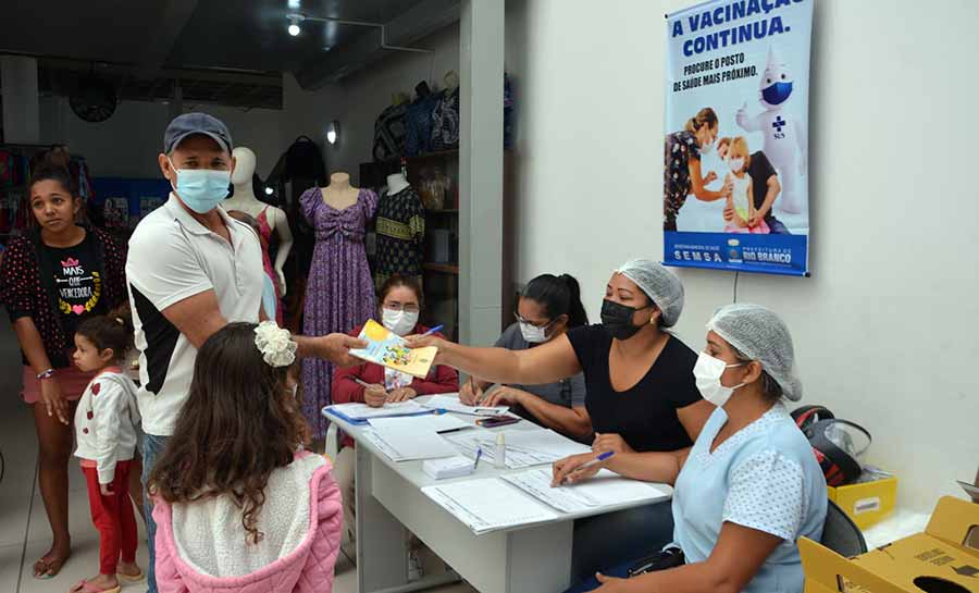 Prefeitura de Rio Branco vai intensificar campanha de imunização contra a paralisia infantil no período noturno esta semana