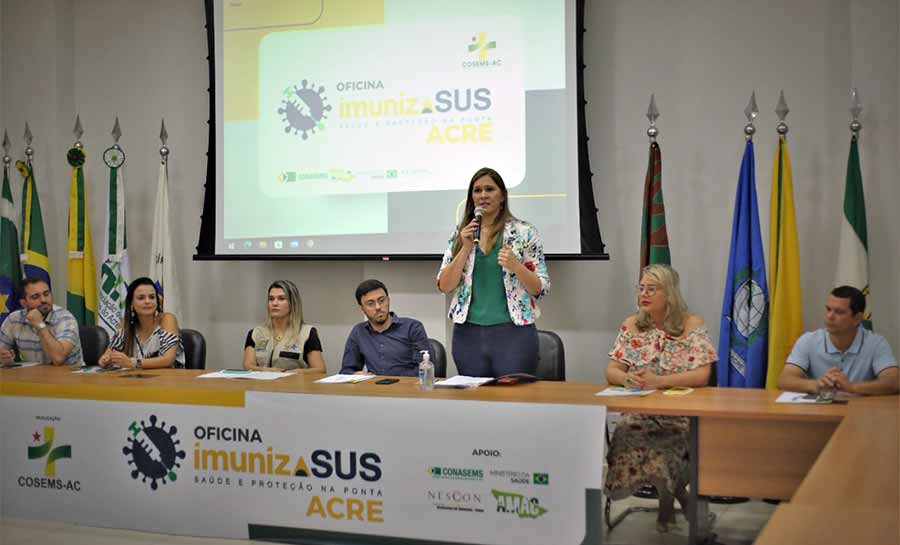 Saúde participa da Oficina ImunizaSUS que apresenta dados sobre enfrentamento da baixa cobertura vacinal