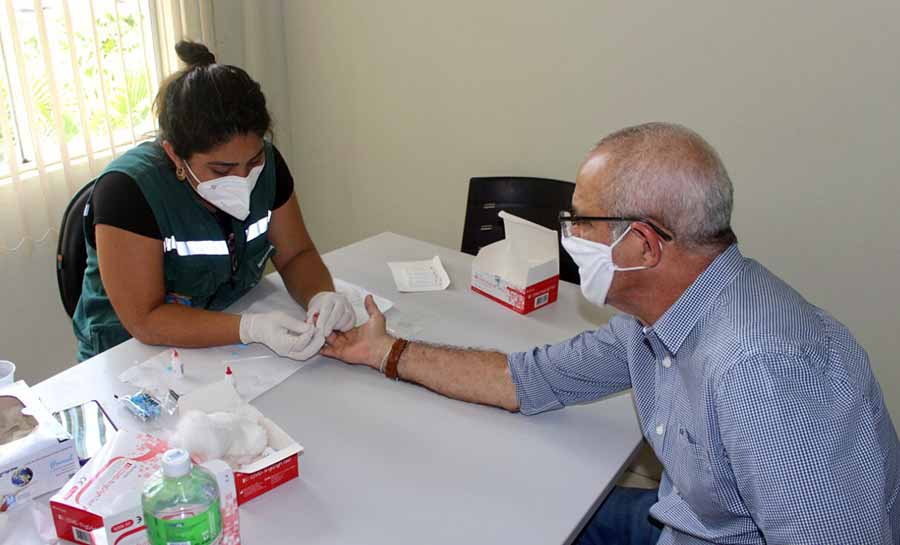 Saúde do Estado ampliará testagem para covid-19 no estado