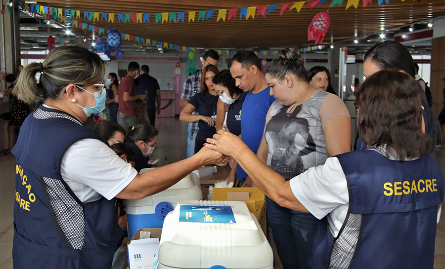 Saúde alerta população sobre importância da imunização contra influenza no período chuvoso