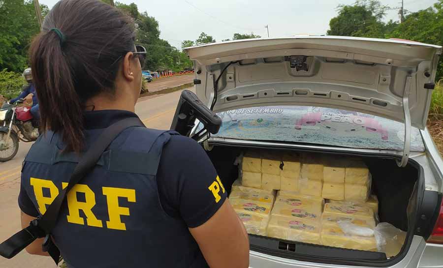 Homem é preso transportando mais de 173 quilos de queijo sem refrigeração no interior do Acre