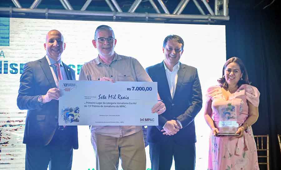Equipe de comunicação do Estado é contemplada em premiação do Ministério Público do Acre