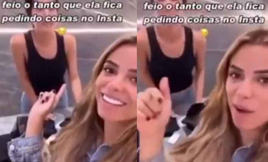 Key Alves é criticada por ficar pedindo presente dos fãs