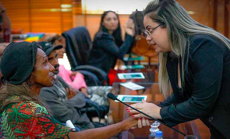 Deputada Dra. Michelle Melo promove Audiência Pública para debater políticas para pessoas em situação de rua