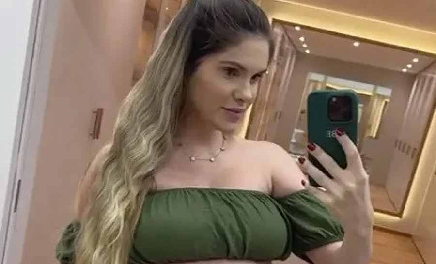 Barbara Evans se surpreende com tamanho da barriga em gravidez de gêmeos: ‘Vai crescer mais’