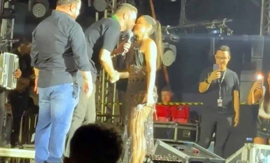 Maraísa é pedida em casamento em show que teve tiroteio e morte