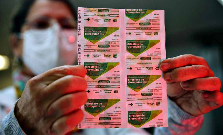 Estudo estima 17 mil mortes por tratamento de covid-19 com cloroquina