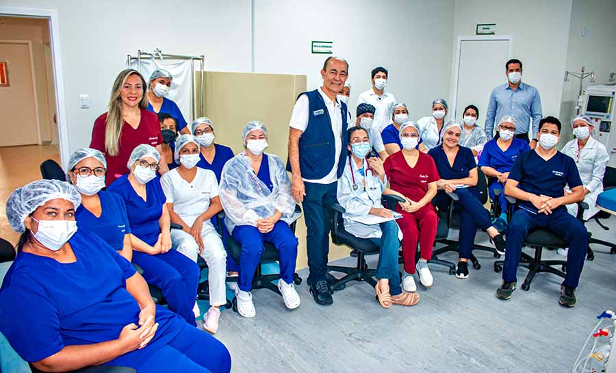 Fundhacre capacita equipe assistencial do serviço de nefrologia