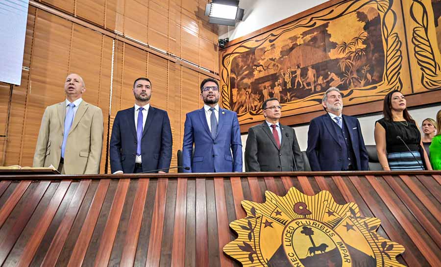 Governador destaca importância do debate democrático para a construção do futuro do Acre durante a reabertura do ano legislativo na Aleac