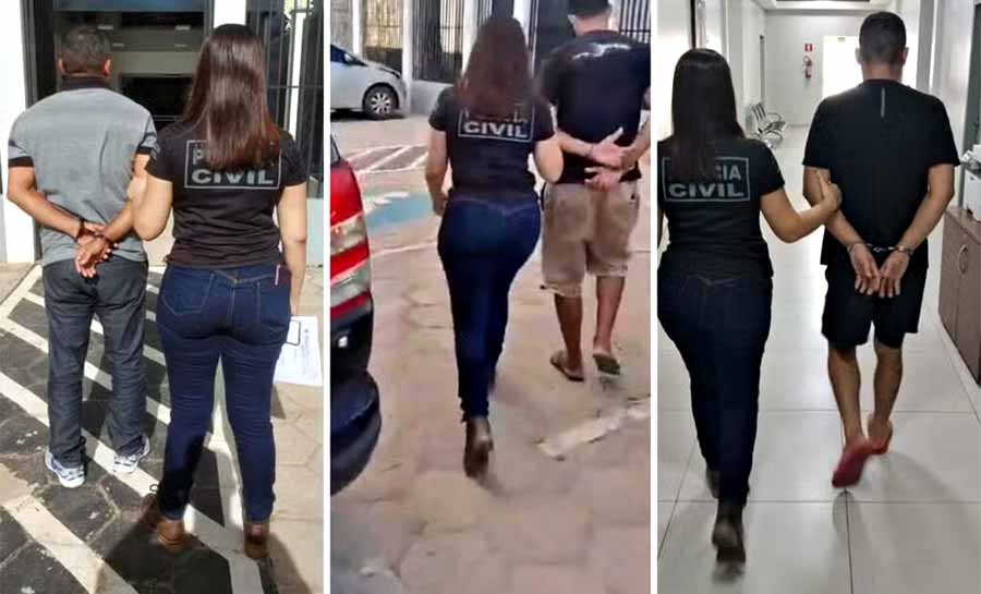 Três homens são presos em menos de 24h por violência contra mulheres no AC