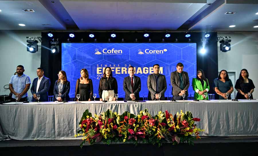 Na abertura da Semana da Enfermagem, vice-governadora reforça compromisso do Estado com profissionais da Saúde