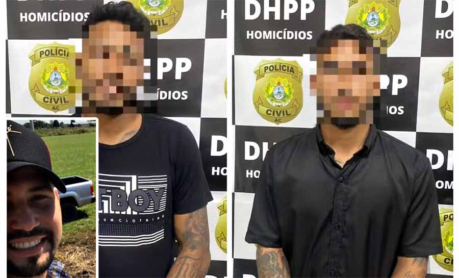 Suspeitos de envolvimento em morte de empresário são presos em Rio Branco