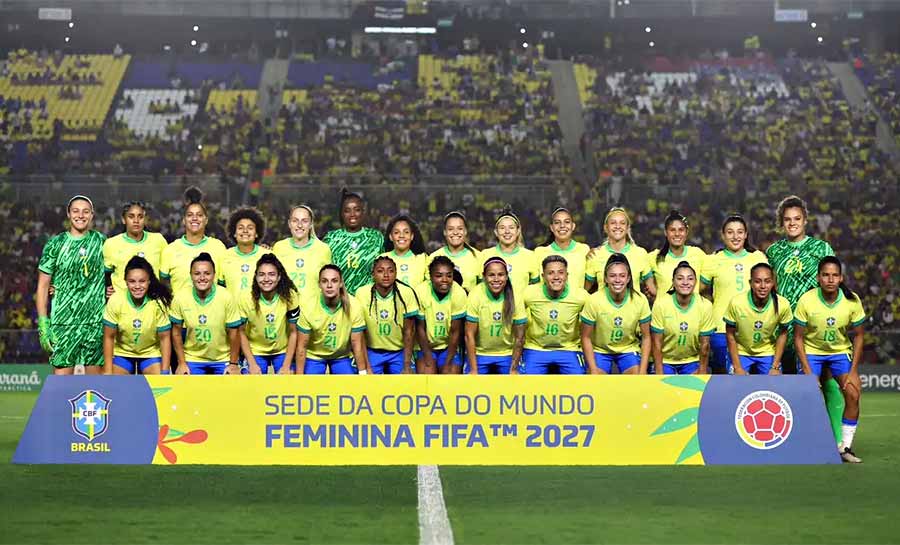 Seleção feminina volta a campo contra Colômbia em amistoso no ES