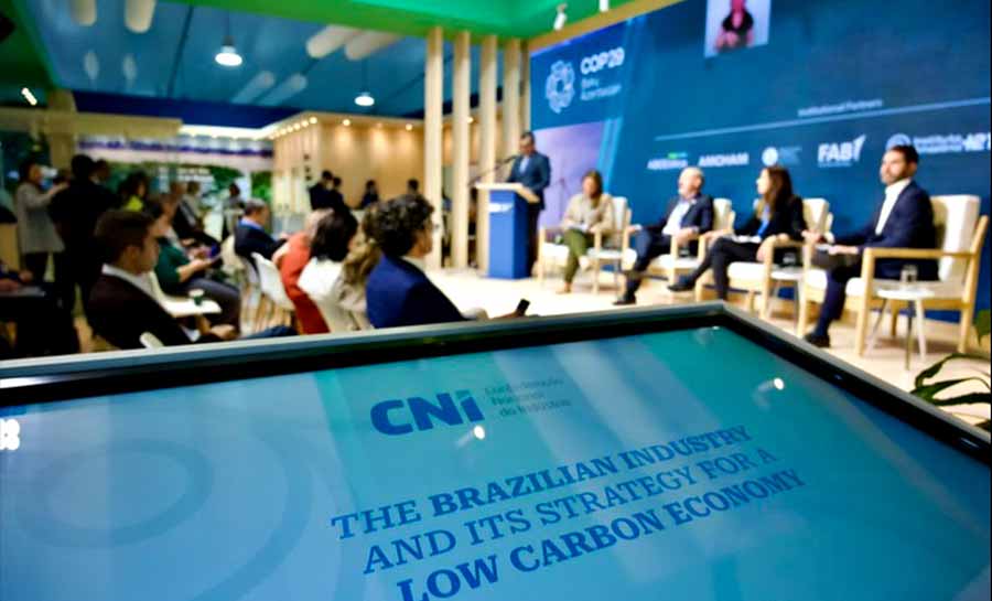 CNI leva à COP29 agenda da sustentabilidade da indústria no Brasil