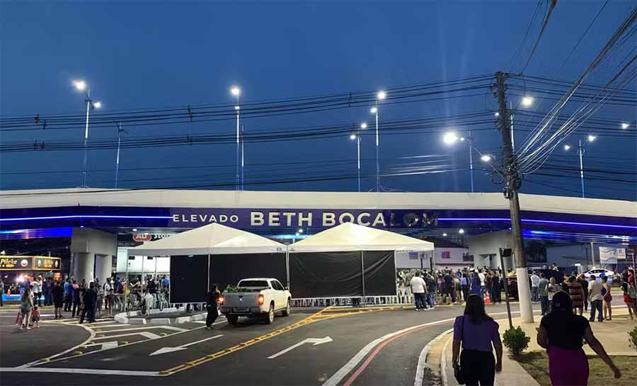 Após mais de um ano em obras, primeiro elevado de Rio Branco é inaugurado