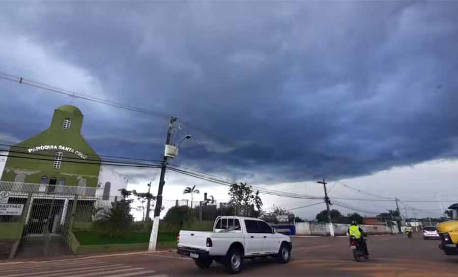 Acre tem tempo instável e pode chover a qualquer hora nesta segunda-feira (6), prevê Sipam