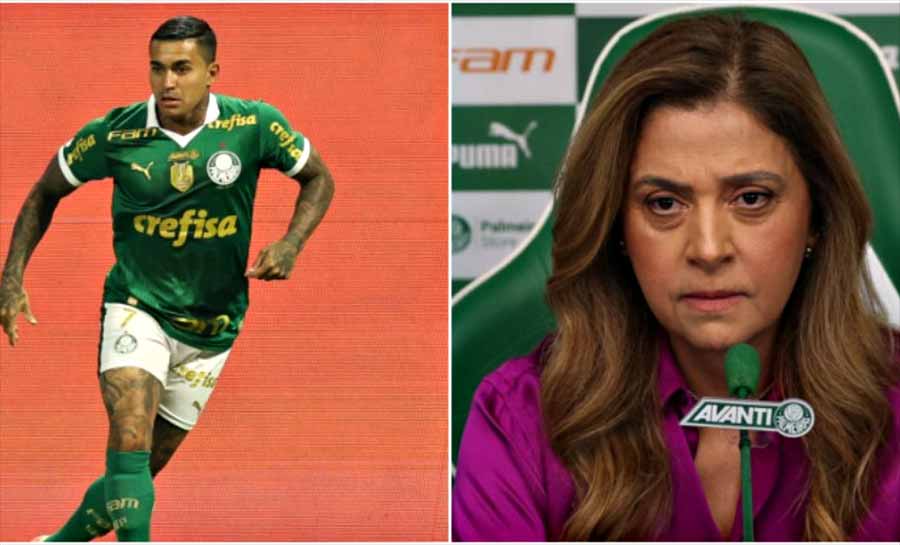 Dudu rebate fala polêmica de Leila Pereira e xinga a presidente do Palmeiras