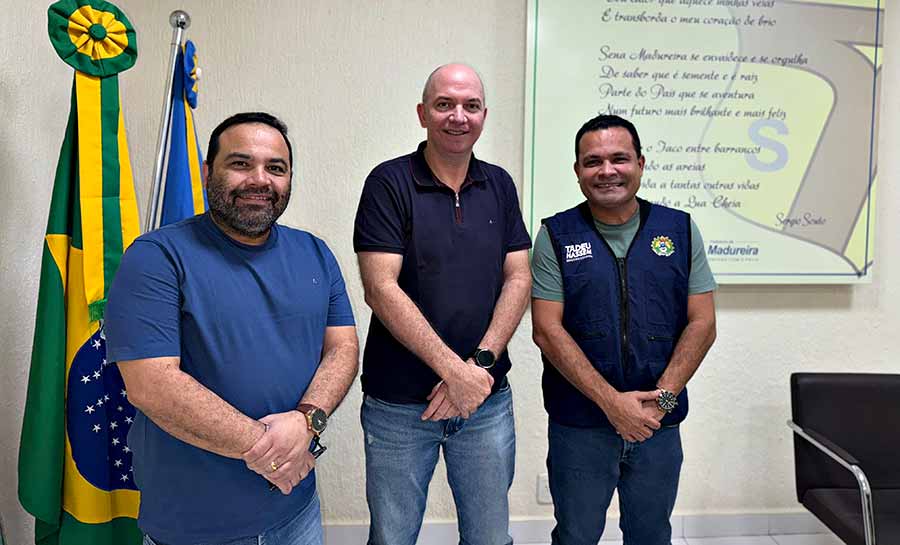 Em recesso da Aleac, deputado Tadeu Hassem visita Gerlen e coloca mandato à disposição de Sena