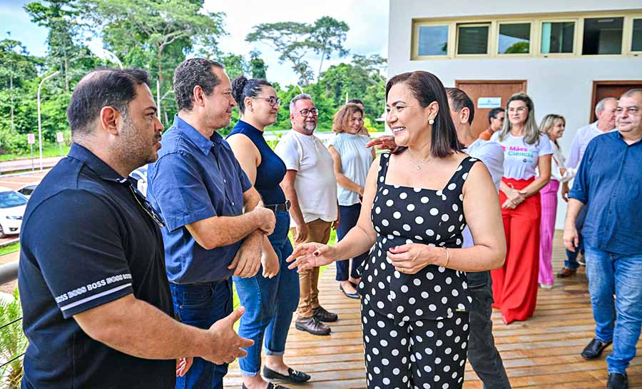 Vice-governadora Mailza Assis visita sedes do Ipem, Fapac e Empresas Públicas