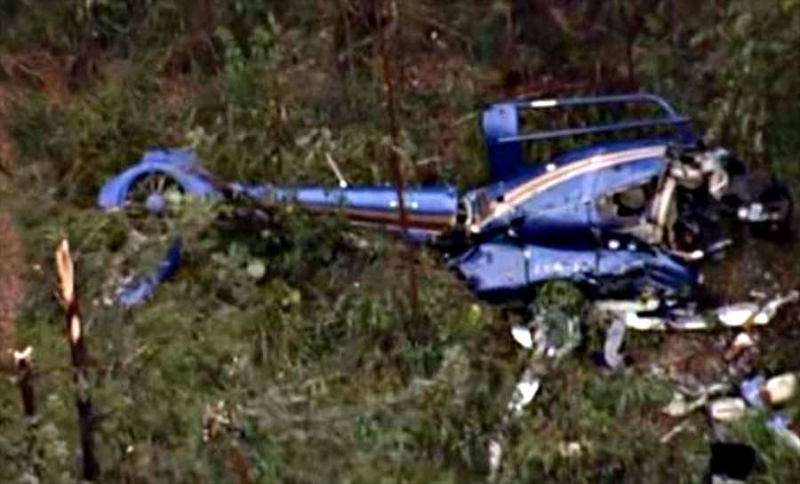 Queda de helicóptero: saiba como vai ser a investigação
