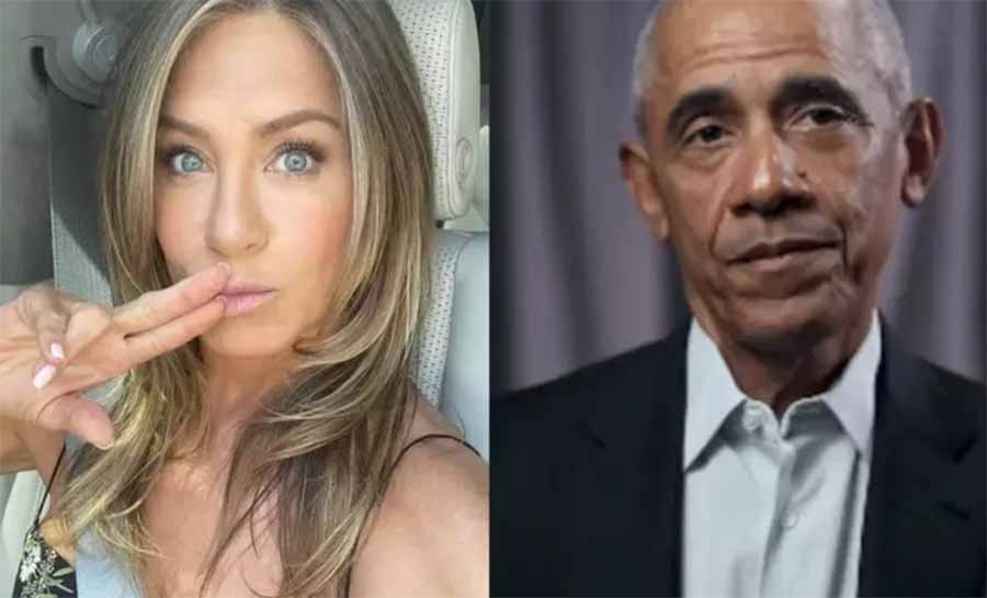 Jennifer Aniston já respondeu sobre suposto affair com Obama