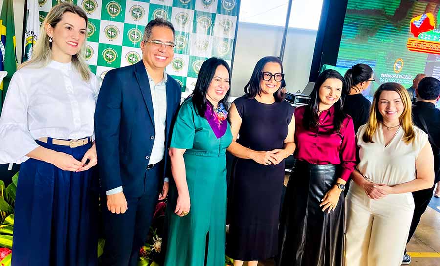 Mailza Assis participa da inauguração da nova sede da Defensoria Pública em Plácido de Castro e parabeniza convocação de novos defensores