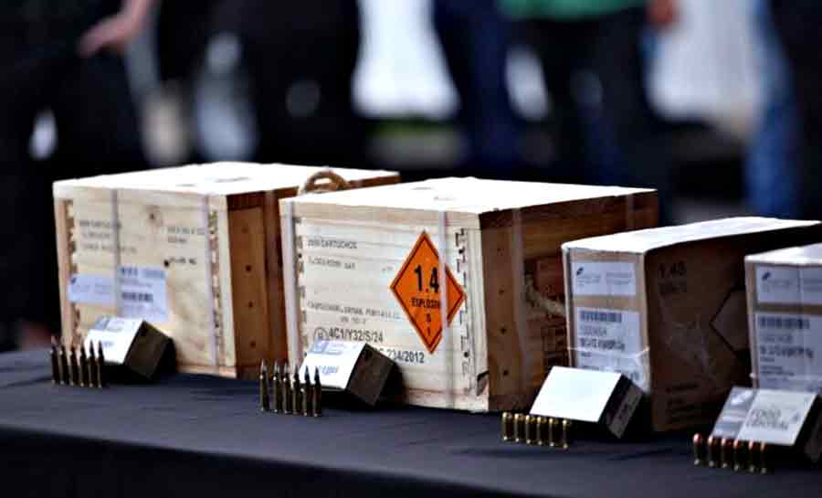 Governo do Acre fortalece segurança pública com compra de 10 toneladas de munição em única entrega