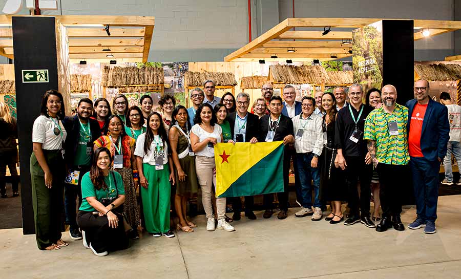 Riqueza natural do Acre destaca-se durante maior evento de moda da América Latina