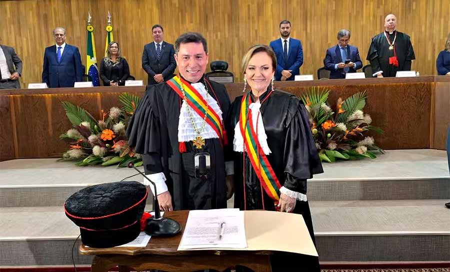Desembargador Laudivon Nogueira toma posse como presidente do Tribunal de Justiça do Acre