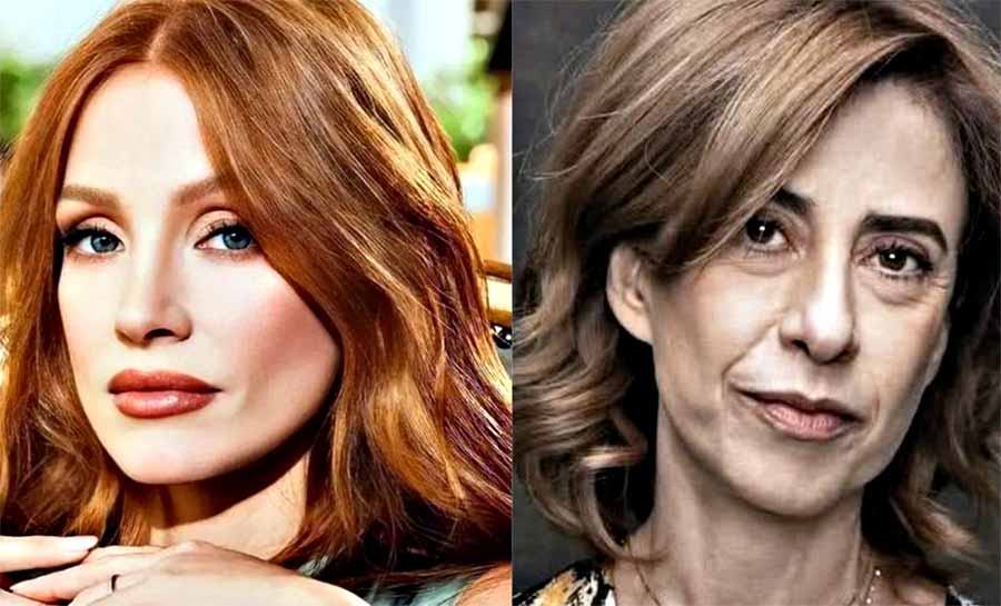 Jessica Chastain elogia Fernanda Torres em entrevista
