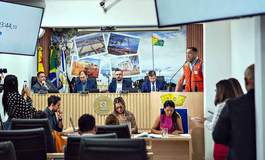 Alan Rick apresenta projeto de saneamento à nova composição da Câmara de Vereadores de Rio Branco