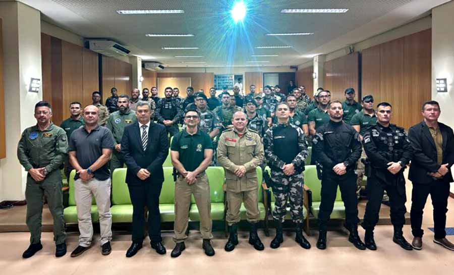 Segurança Pública realiza abertura do Curso de Operacional Integrado de Segurança Pública Especializado