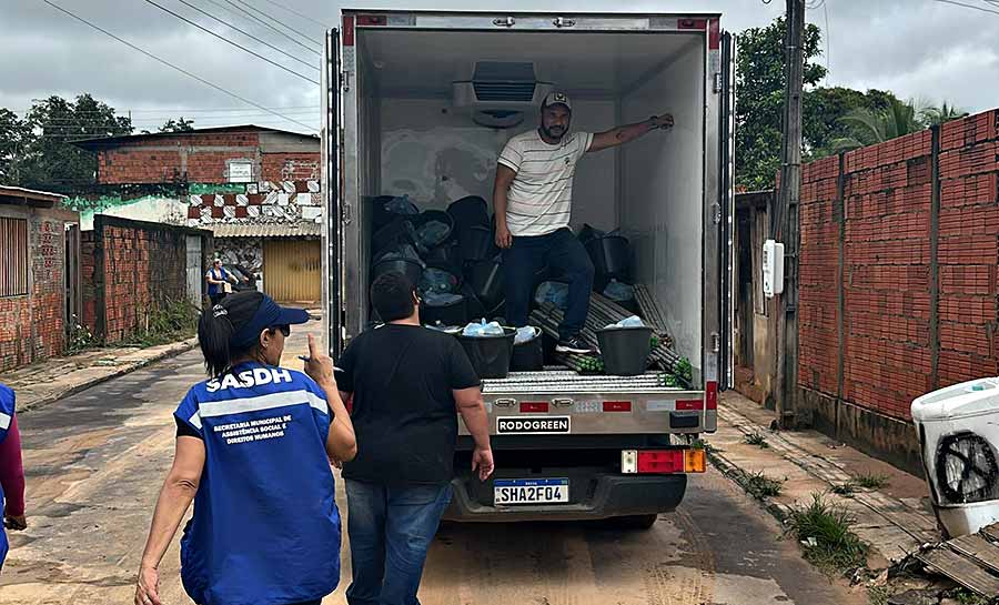 Prefeitura de Rio Branco mobiliza equipes de saúde para assistência a afetados por enxurrada