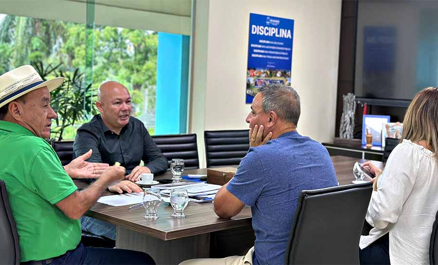 Autoridades federais se reúnem com prefeito de Rio Branco para discutir investimentos