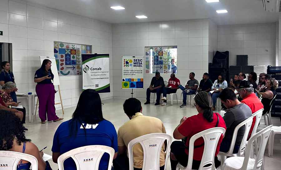 Sesc Mesa Brasil realiza roda de conversa com instituições sociais