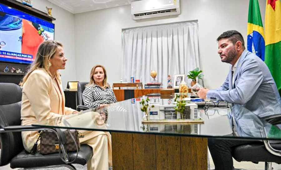Governador recebe defensora pública-geral do Estado e reforça apoio à instituição que garante o acesso à cidadania