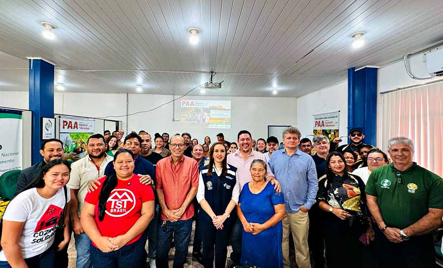Programa de Aquisição de Alimentos do Governo Federal é lançado no Acre