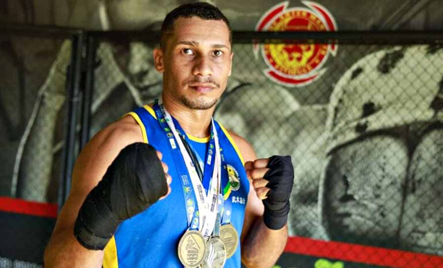 Lutador acreano de boxe chinês está entre os três atletas que vão representar o Brasil na 10ª Copa do Mundo de Sanda
