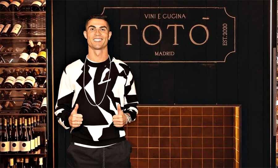 Empreendimento de Cristiano Ronaldo fracassa e fecha as portas