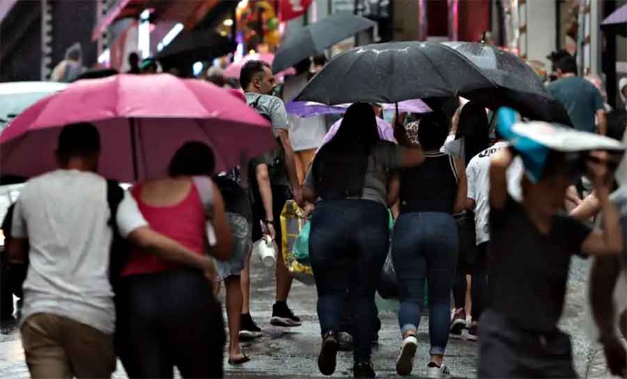 Onde vai ter chuva? Confira a previsão do tempo para essa semana