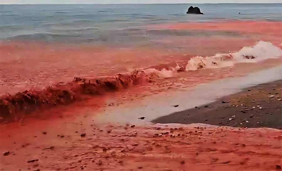 “Chuva de sangue” atinge o Irã e imagens impressionam
