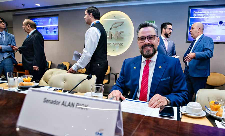 Senador Alan Rick defende medidas para baratear passagens aéreas e ampliar a aviação regional na Amazônia