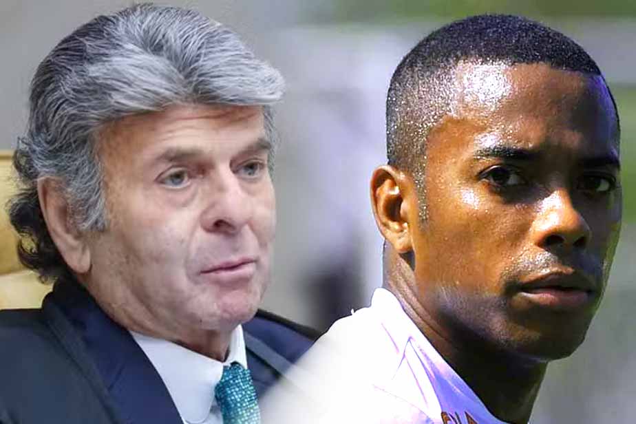 Fux vota contra recurso em que defesa pede soltura de Robinho