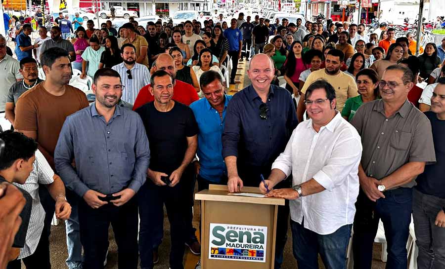 Fábio Rueda recebe título de cidadão sena-madureirense e destaca compromisso com a saúde e desenvolvimento da cidade