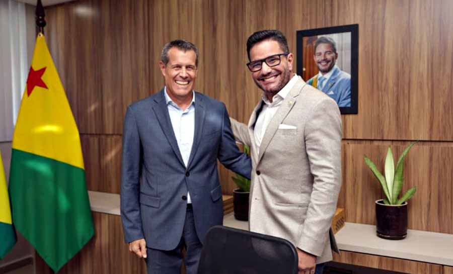 Governador Gladson Camelí recebe embaixador da Suíça para discutir parcerias estratégicas