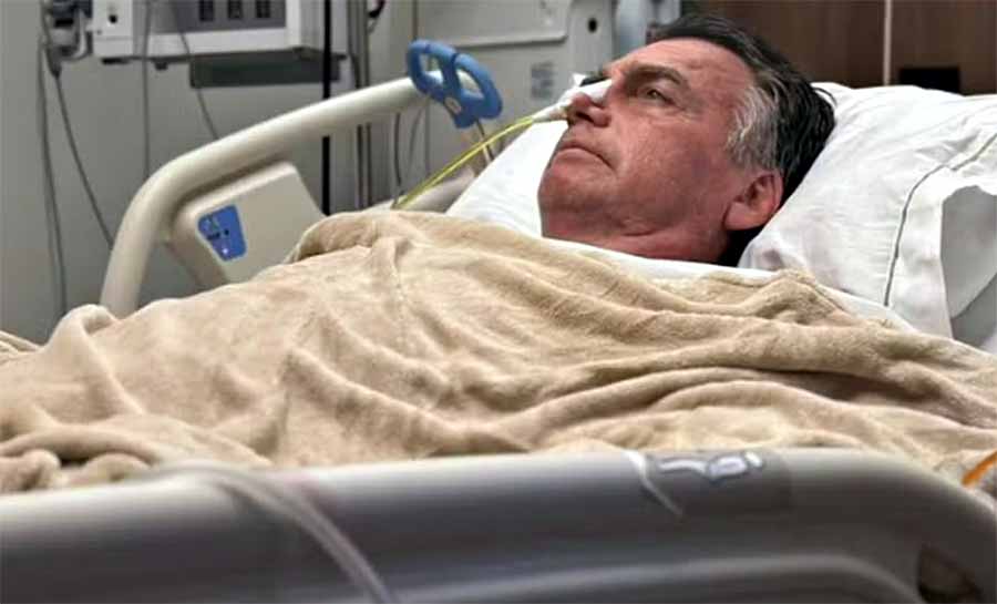 Bolsonaro segue na UTI com boa evolução clínica, diz boletim